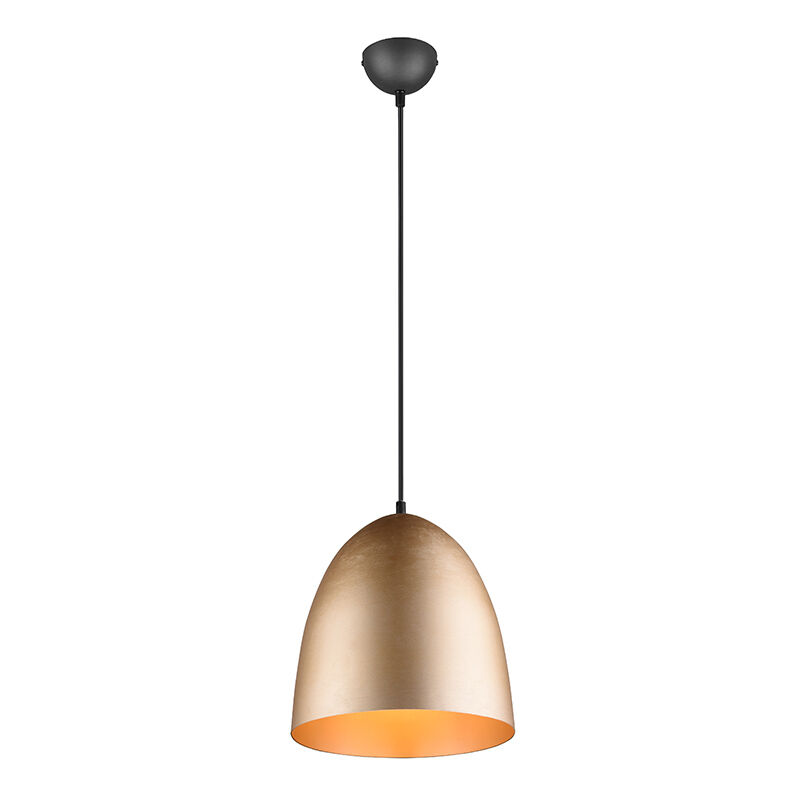 Lampada a sospensione semisfera moderna in ottone, Ingmar