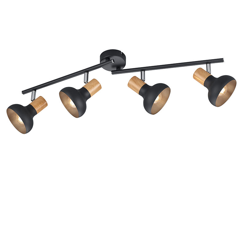 Faretto da soffitto moderno nero, Toos
