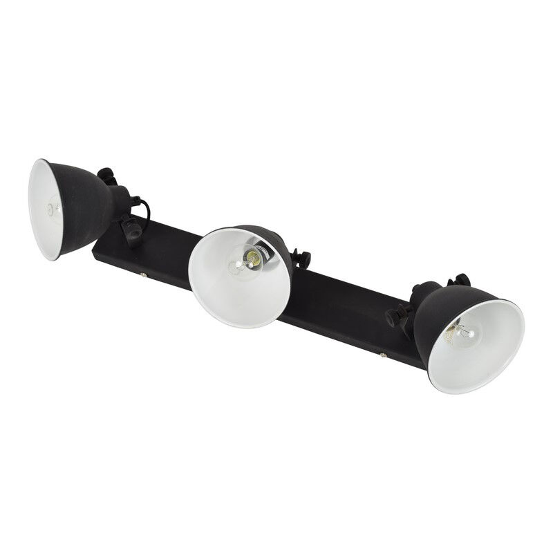 Faretto da soffitto nero industriale, Redon