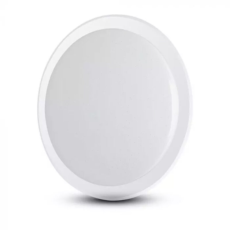 Plafoniera smart bianca moderna, Lean, 40W, colore regolabile LED