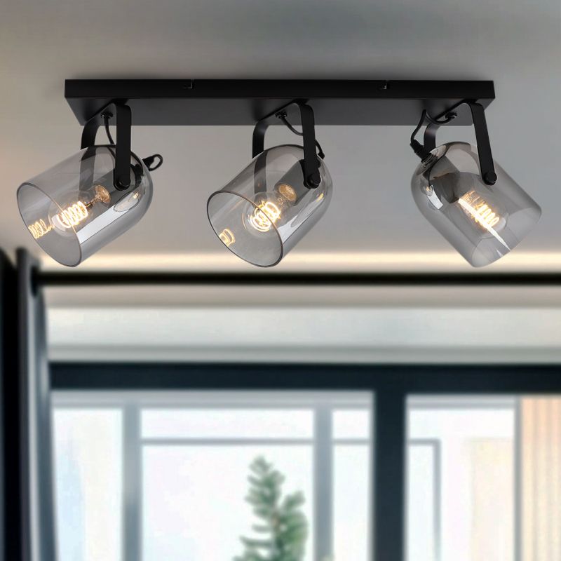 Faretto da soffitto grigio design, Clyde