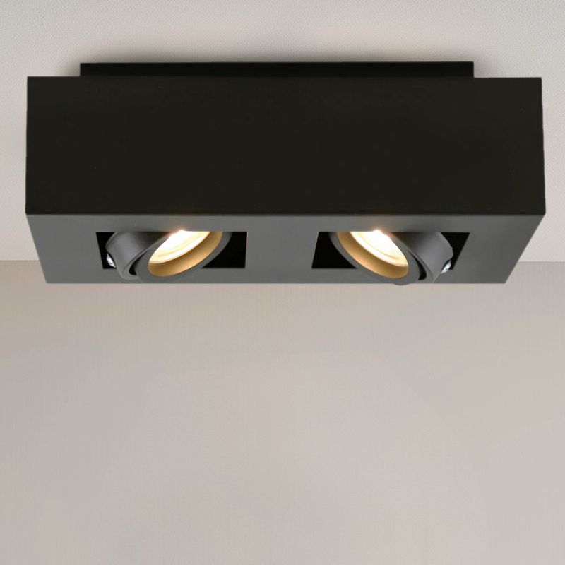 Faretto da superficie nero moderno, Akira Faretto da superficie nero moderno, Akira