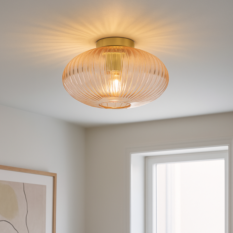 Plafoniera rosa design, Charlois