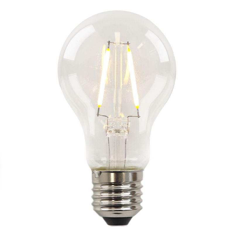 Olucia lampadina a filamento LED E27 regolabile Yona, A60, 2W, 2700K