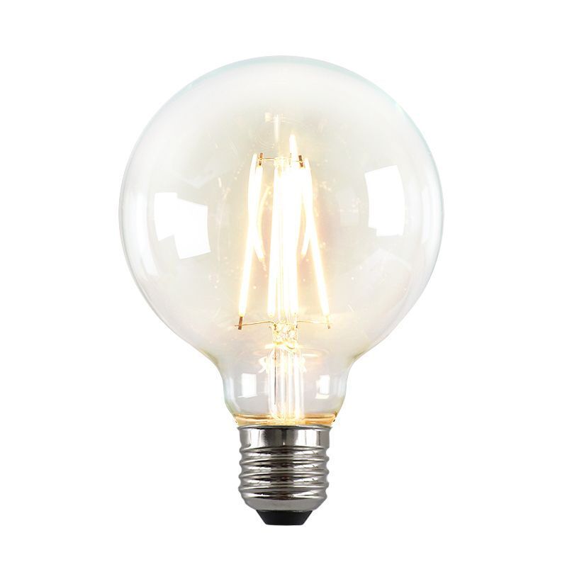 Olucia lampadina LED E27 George, G95, 4W, 2700K