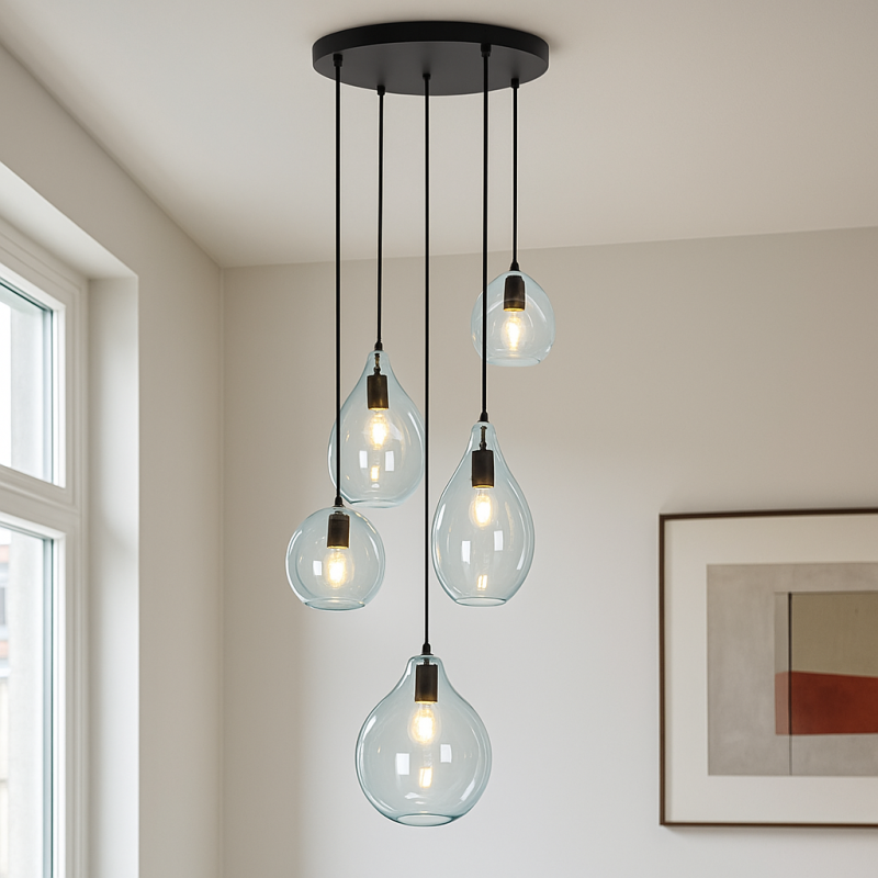 Lampada a sospensione blu design, Cees Lampada a sospensione blu design, Cees