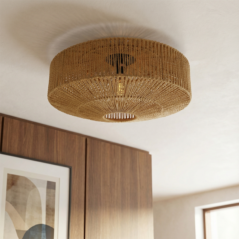 Lampada da soffitto marrone rustica, Pippa