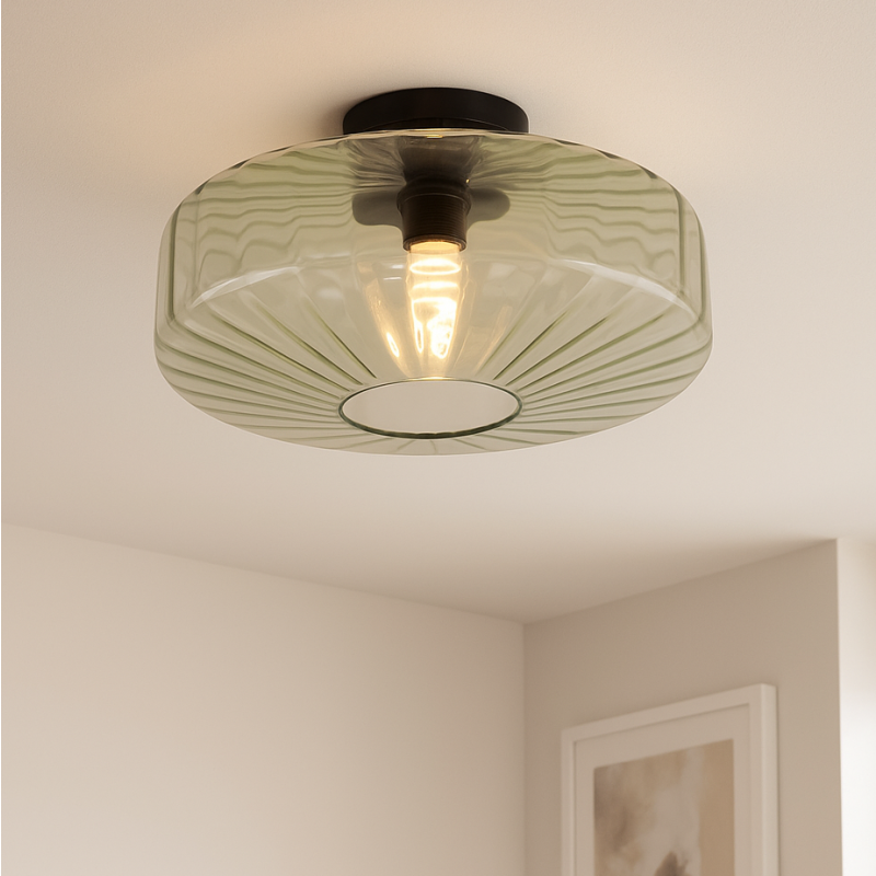 Plafoniera verde design, Sevda