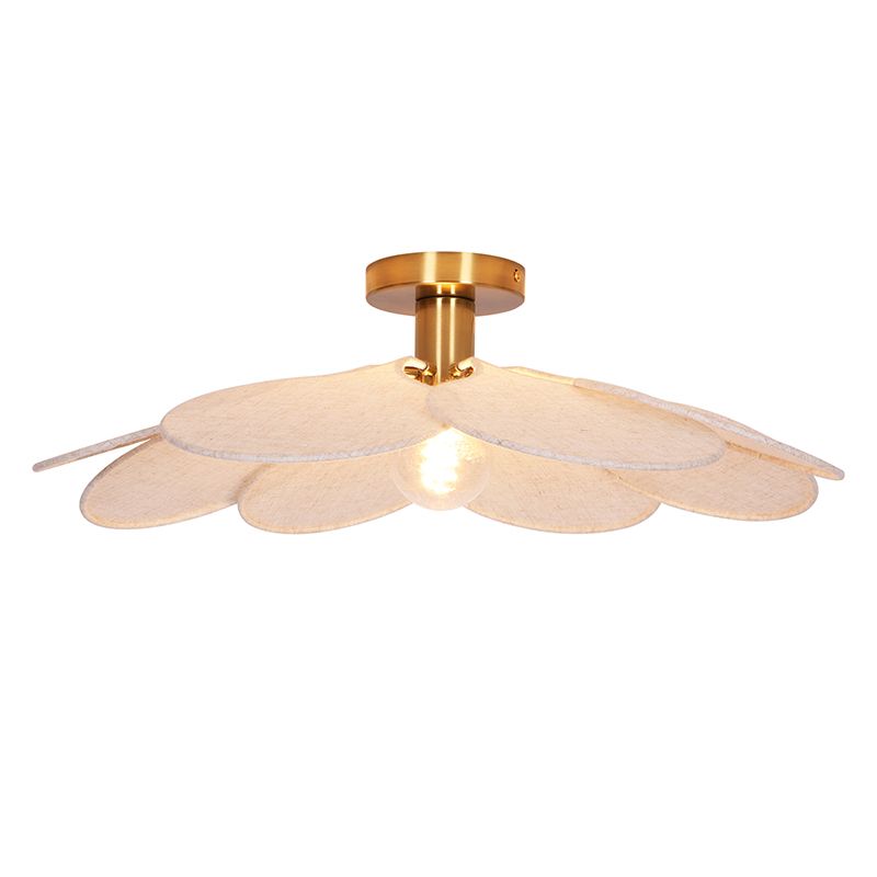Lampada da soffitto beige Japandi, Nena