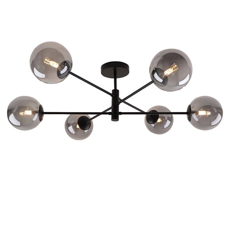 Lampada da soffitto grigia design, Remo Lampada da soffitto grigia design, Remo