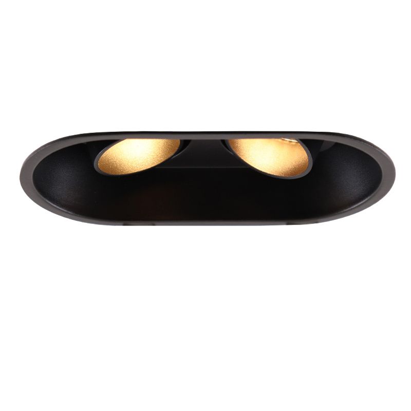 Faretto da incasso nero moderno, Timothy