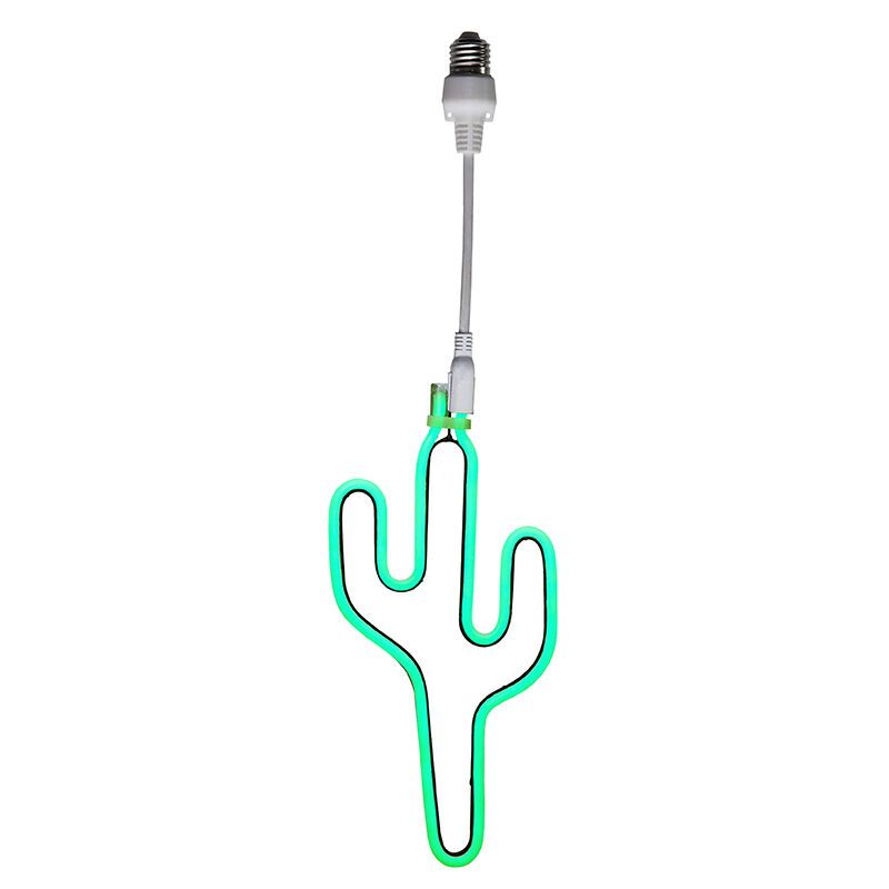 Lampadina per catena luminosa da esterno verde in plastica, Cactus, IP44 Lampadina per catena luminosa da esterno verde in plastica, Cactus, IP44