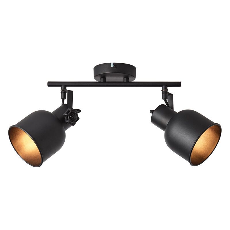Faretto da soffitto nero industriale, Shiva Faretto da soffitto nero industriale, Shiva