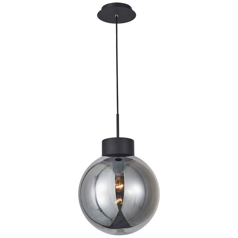 Lampada a sospensione nera design, Hannelore Lampada a sospensione nera design, Hannelore