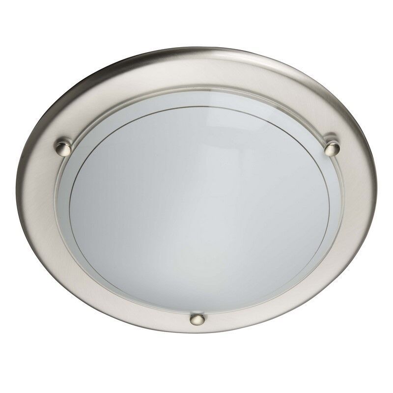 Lampada da soffitto cromata in vetro, Angely Lampada da soffitto cromata in vetro, Angely