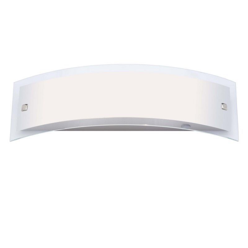 Applique da parete trasparente in vetro, Tineke