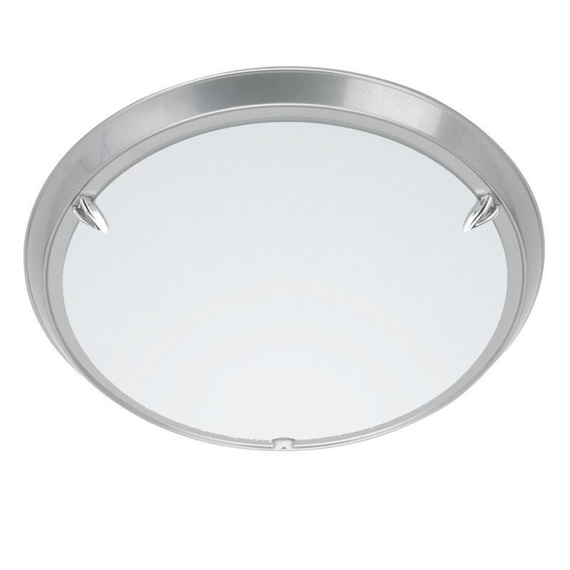 Lampada da soffitto grigia in vetro, Elene