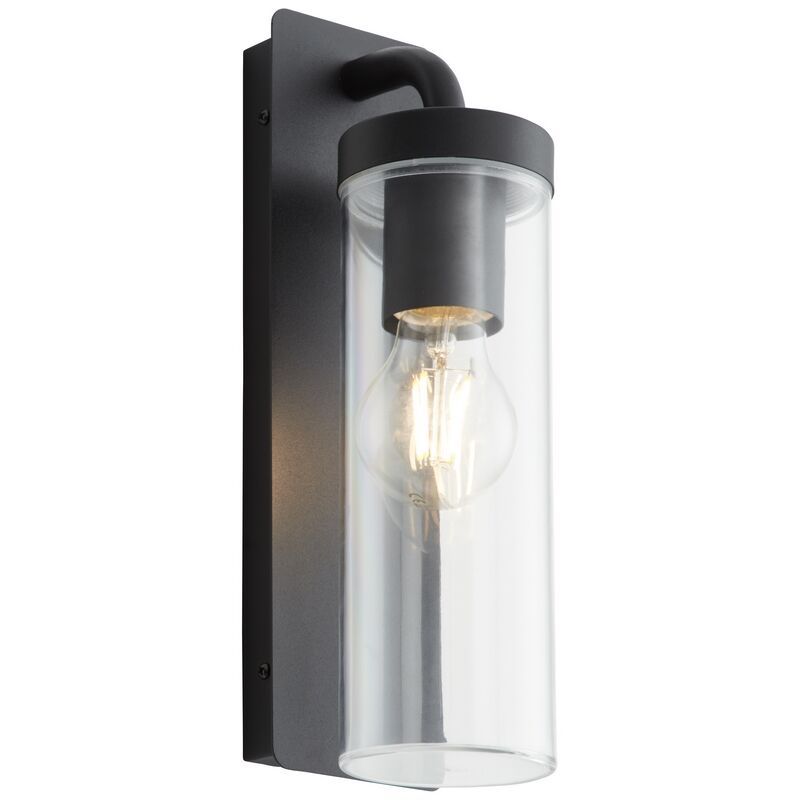 Lampada da esterno nera moderna, Jemima, IP44