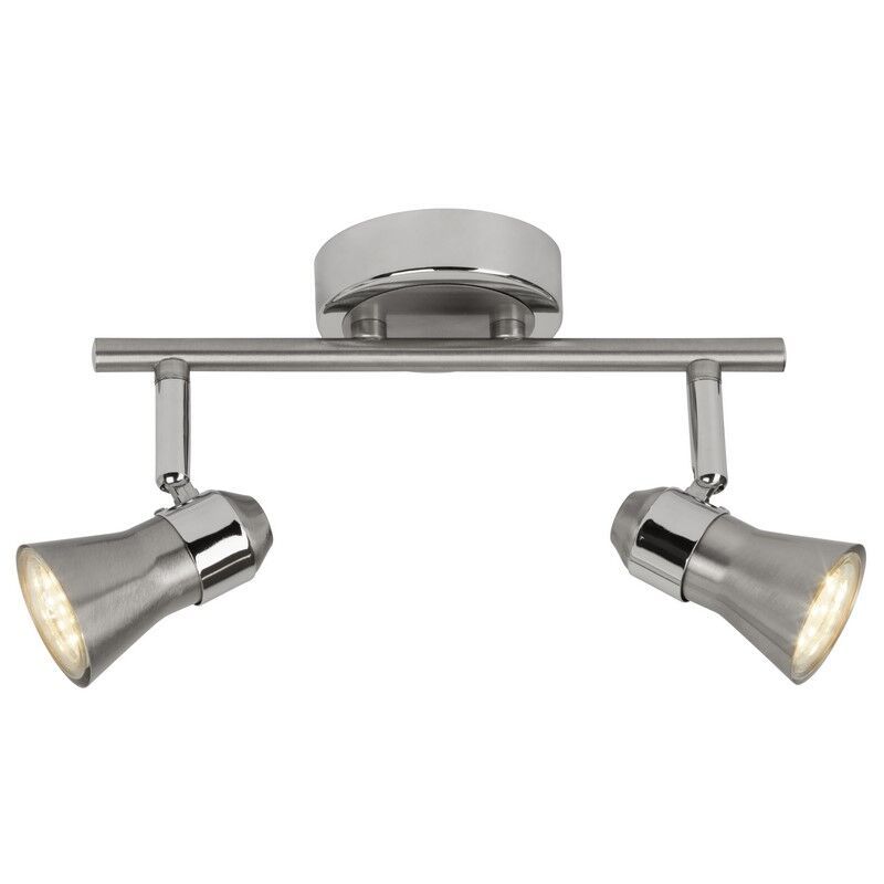 Faretto da soffitto cromato metallo, Roel, 7W, 3000K LED