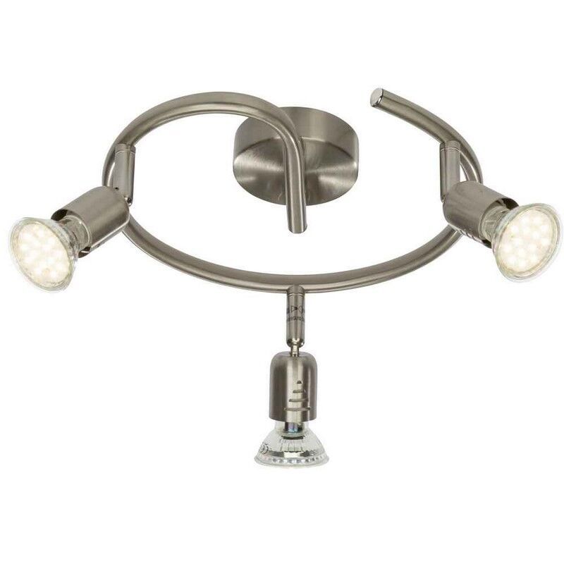 Faretto da soffitto cromato metallo, Hayo, 50W, 3000K LED Faretto da soffitto cromato metallo, Hayo, 50W, 3000K LED