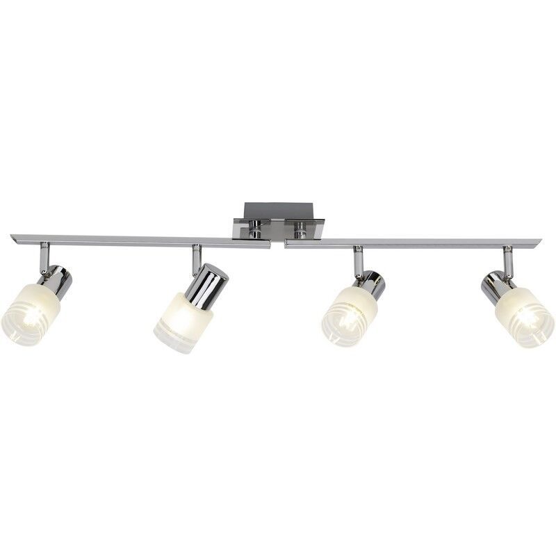 Faretto da soffitto cromato metallo, Blake, 28W, 2700K LED
