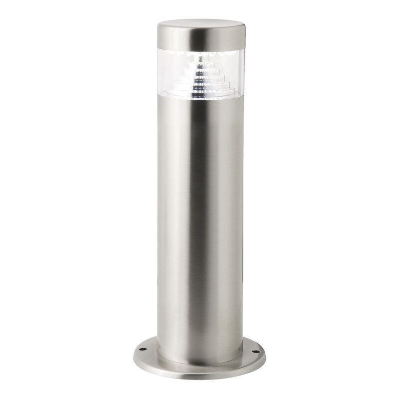 Lampada da esterno cromata in plastica, Samuel, 1W, 6500K LED, IP44