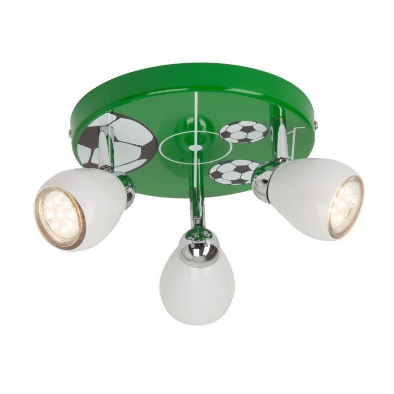 Faretto da soffitto per bambini multicolore metallo, Carsten, 2,5W, 3000K LED