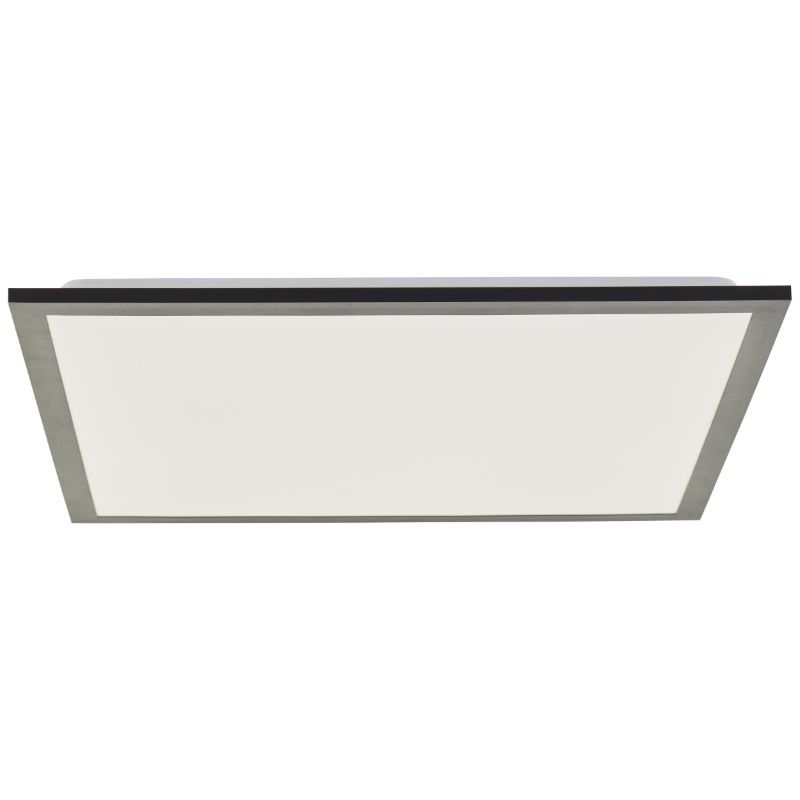 Plafoniera a pannello LED nera moderna, Usman, 24W, 4000K LED