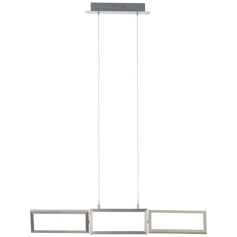 Lampada a sospensione argenta moderna, Sara, 30W, 3000K LED