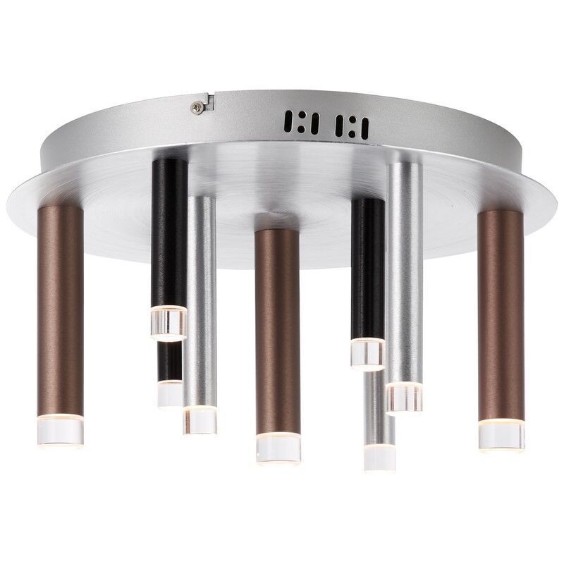 Lampada da soffitto argenta moderna, Olivia, 4W, 3000K LED