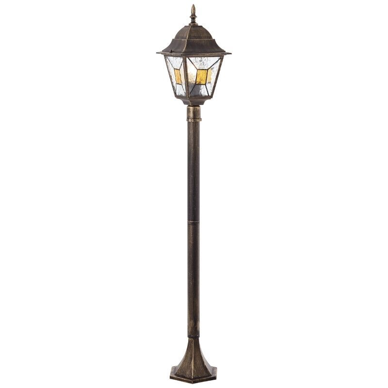 Lampada da esterno color ruggine classica, Levinus, IP44 Lampada da esterno color ruggine classica, Levinus, IP44
