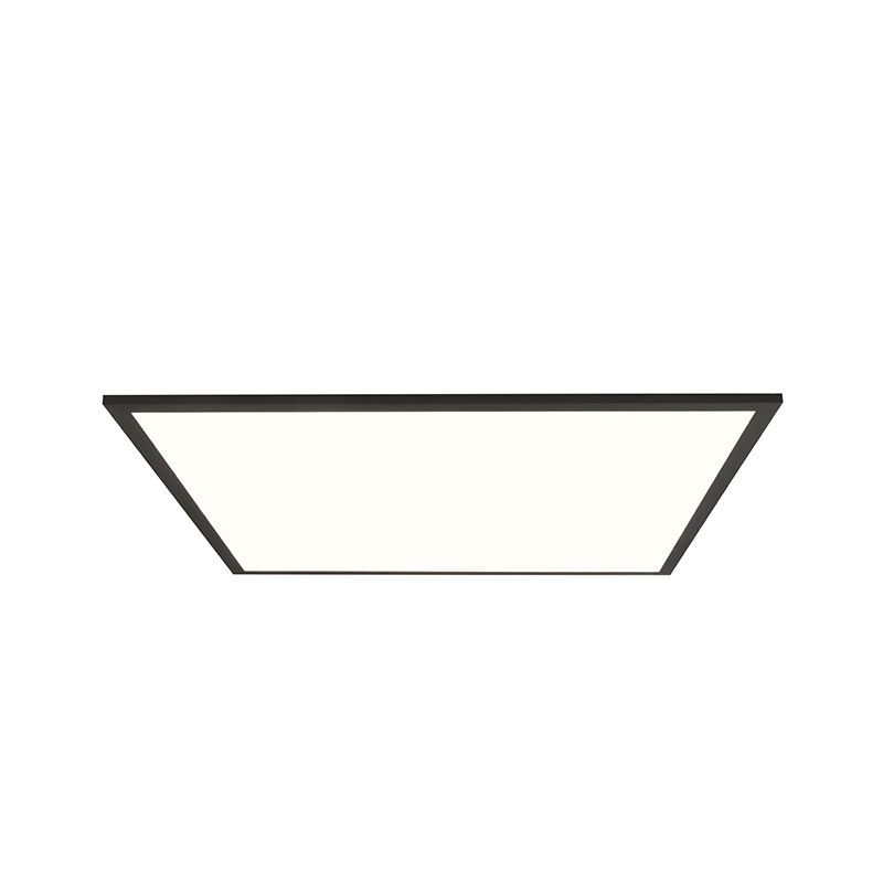 Plafoniera a pannello LED nera moderna, Bojan, 40W, 4000K LED Plafoniera a pannello LED nera moderna, Bojan, 40W, 4000K LED