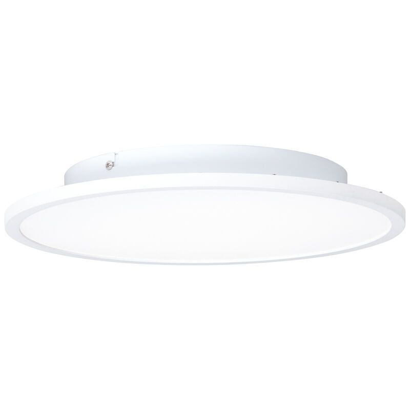 Plafoniera a pannello LED bianca moderna, Bojan, 24W, 4000K LED