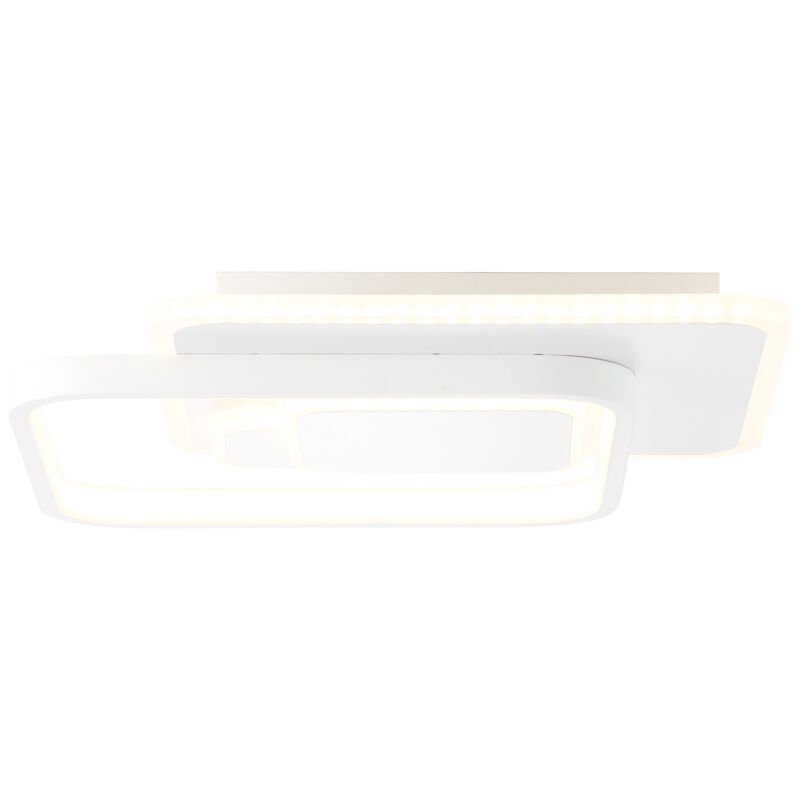 Lampada da soffitto bianca moderna, Ramiz, 24W, 3000K LED