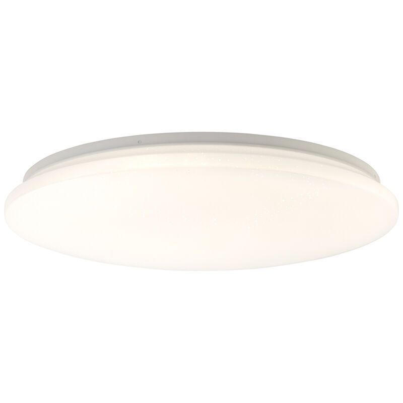 Plafoniera bianca in plastica, Julie, 36W, colore regolabile LED, con telecomando Plafoniera bianca in plastica, Julie, 36W, colore regolabile LED, con telecomando