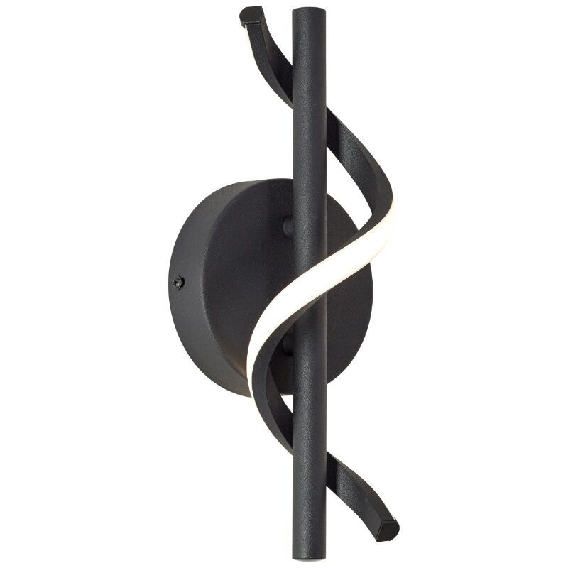 Applique da parete nera design, Mateusz, 6W, 4000K LED