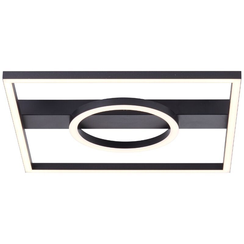 Plafoniera nera design, Konrad, 20W, 3000K LED Plafoniera nera design, Konrad, 20W, 3000K LED