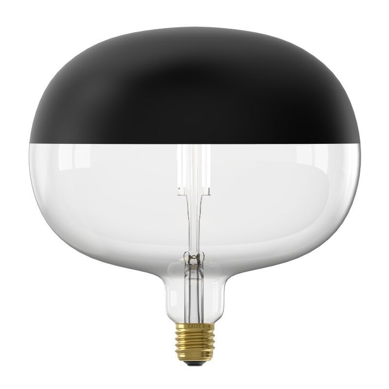 Calex lampadina specchiata LED E27 regolabile nero, 6W, 1800K Calex lampadina specchiata LED E27 regolabile nero, 6W, 1800K