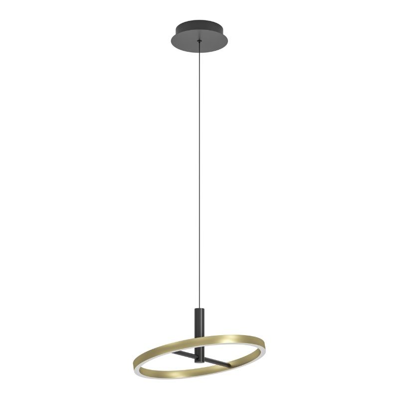 Lampada a sospensione in ottone metallo, Buket, 19W, 3000K LED, dimmer in 3 fasi Lampada a sospensione in ottone metallo, Buket, 19W, 3000K LED, dimmer in 3 fasi
