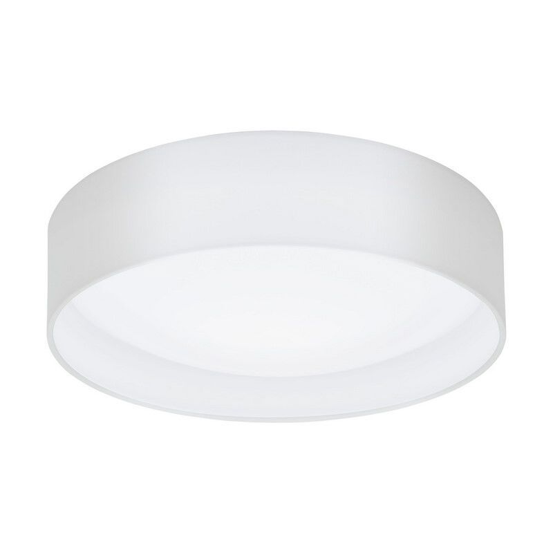 Plafoniera bianca in tessuto, Abano, 12W, 3000K LED
