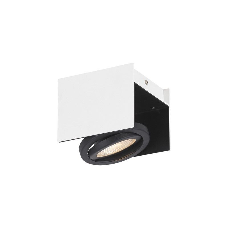 Lampada da soffitto bianca in alluminio, Patrik, 5W, 3000K LED