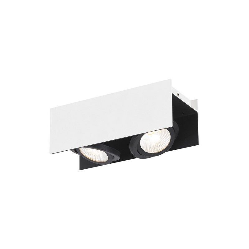Lampada da soffitto bianca in alluminio, Patrik, 5W, 3000K LED