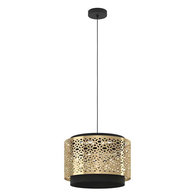 Lampada a sospensione in ottone in acciaio, Quincy Lampada a sospensione in ottone in acciaio, Quincy