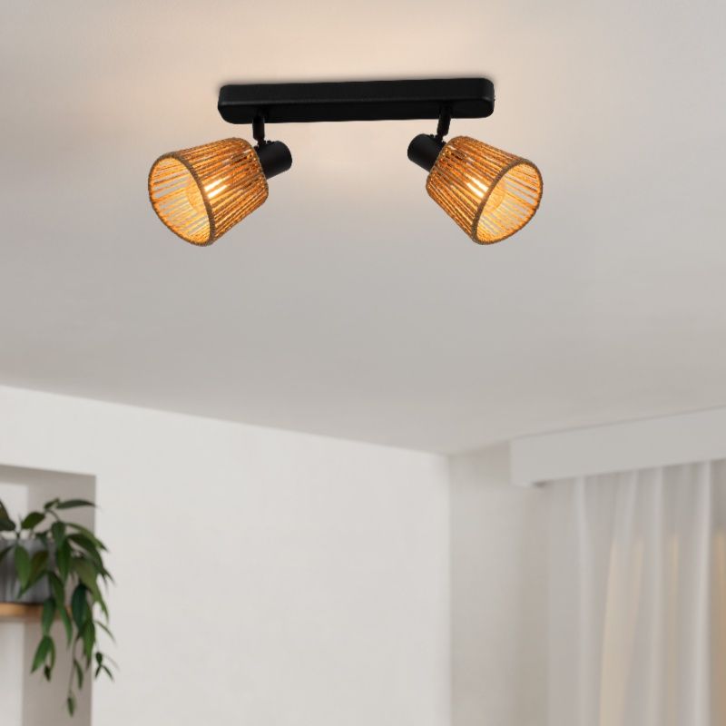 Faretto da soffitto di carta marrone, Karst