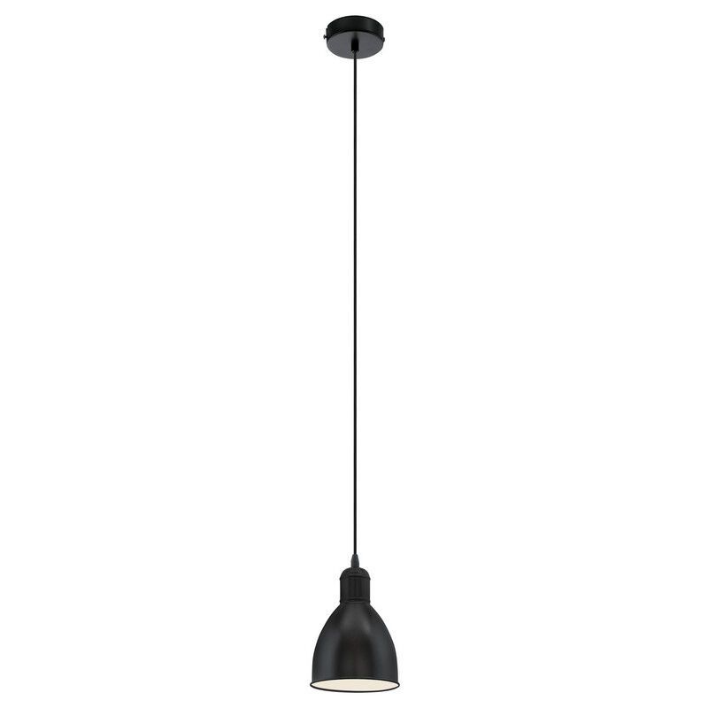 Lampada a sospensione nera metallo, Lavinio