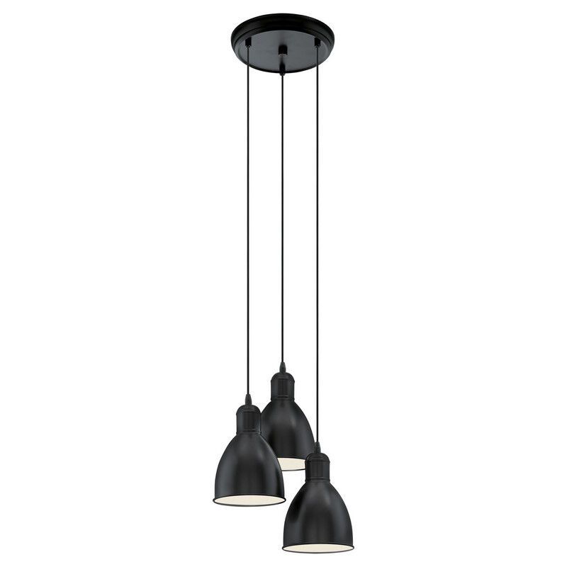 Lampada a sospensione nera metallo, Lavinio Lampada a sospensione nera metallo, Lavinio