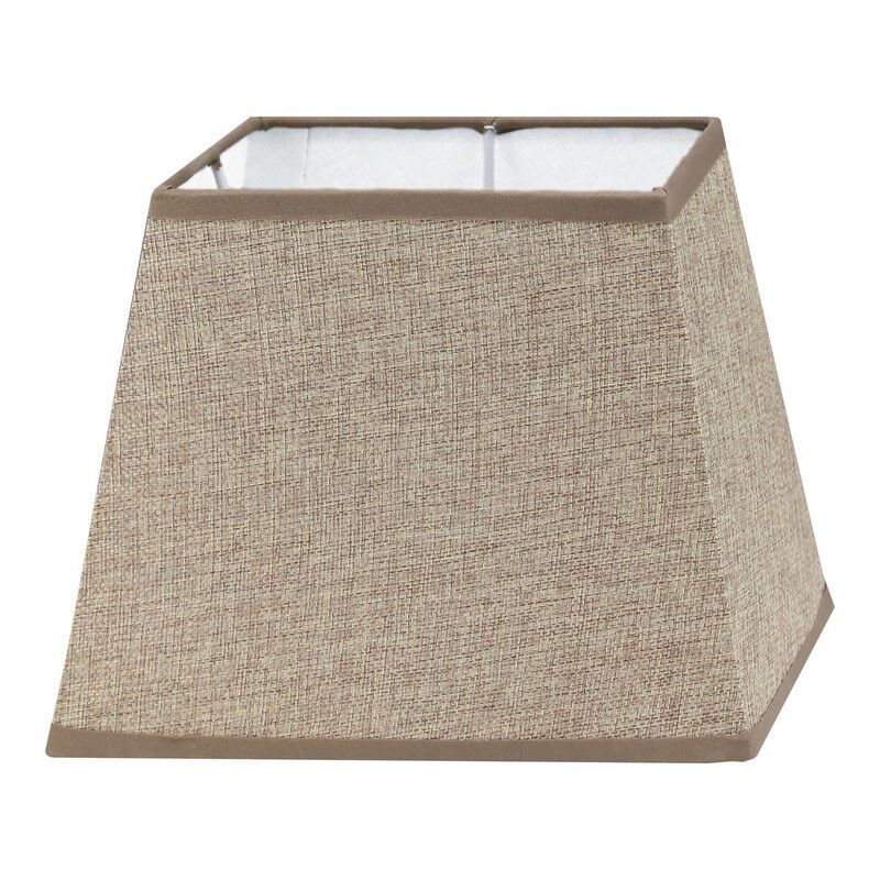 Paralume rurale Noah Textile Marrone chiaro