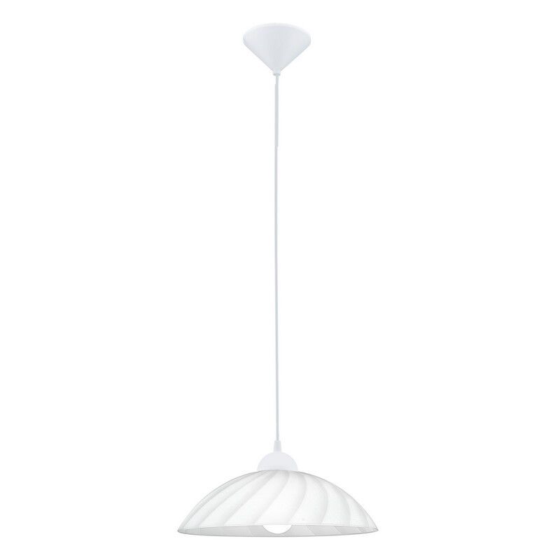Lampada a sospensione bianca in vetro, Kaj Lampada a sospensione bianca in vetro, Kaj