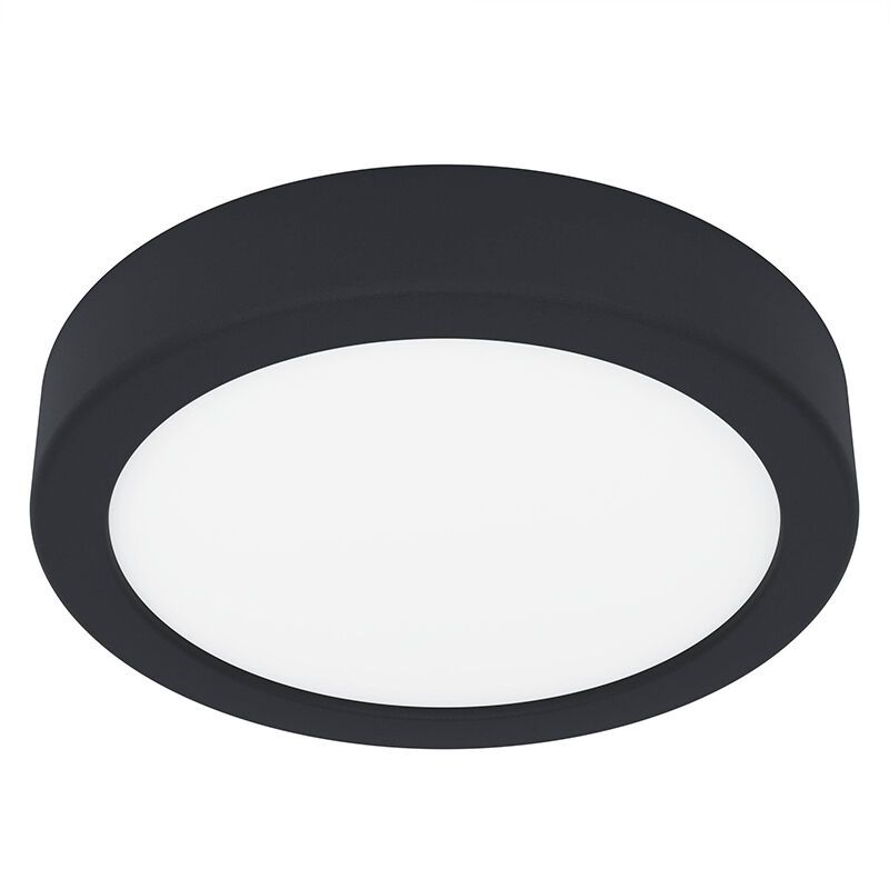 Plafoniera bianca in plastica, Geraldo, 11W, 3000K LED