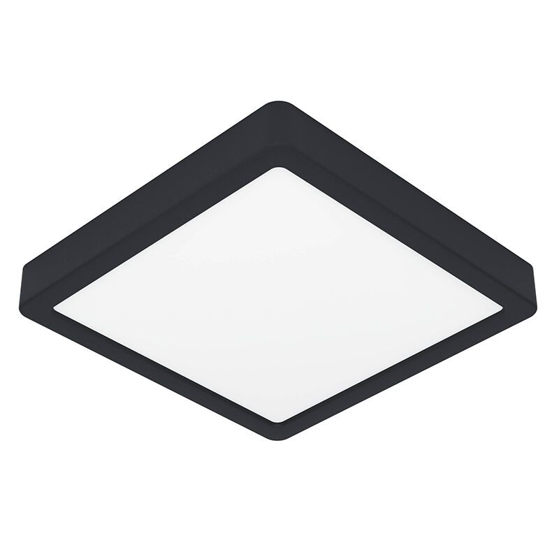 Plafoniera bianca in plastica, Geraldo, 17W, 3000K LED